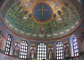 Ravenna, Sant'Apollinare in Classe, мозаика в апсиде